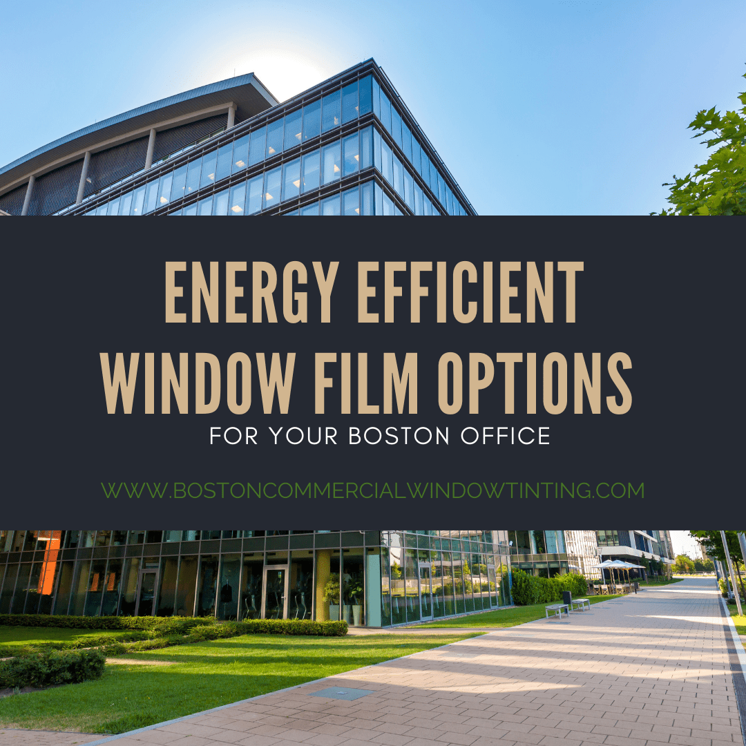 energy efficient window film boston office