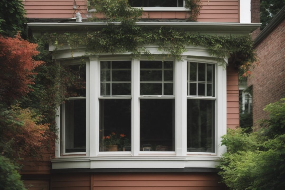 Boston home with heat reduction window film during summer