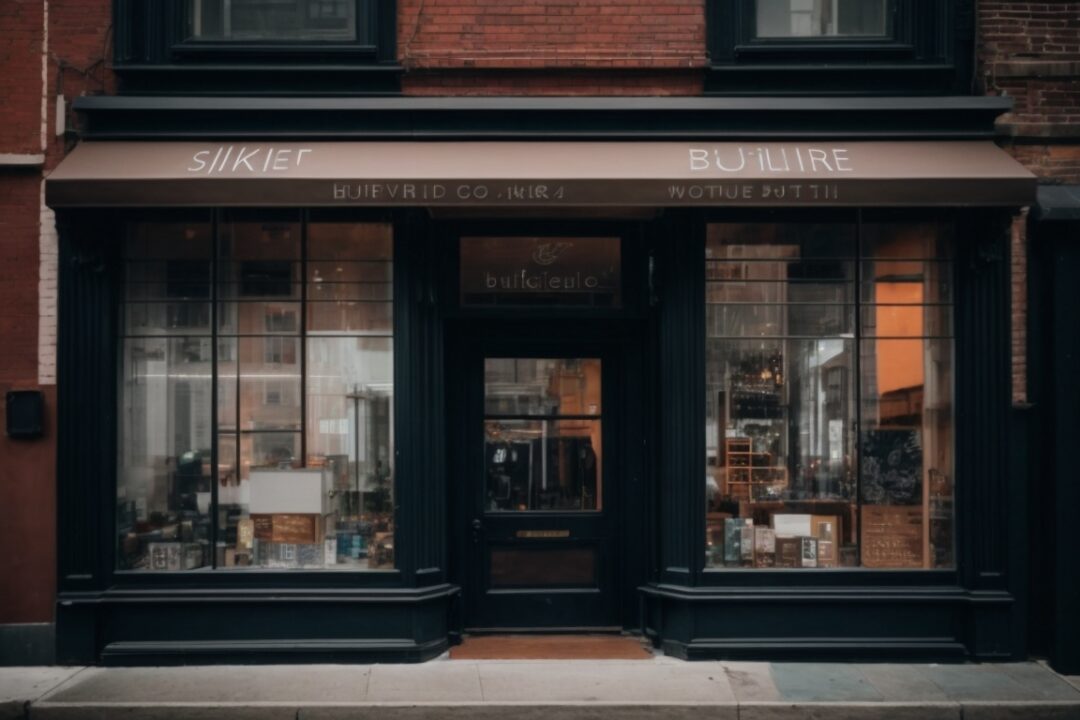 Boston boutique with reflective and graffiti-resistant window films