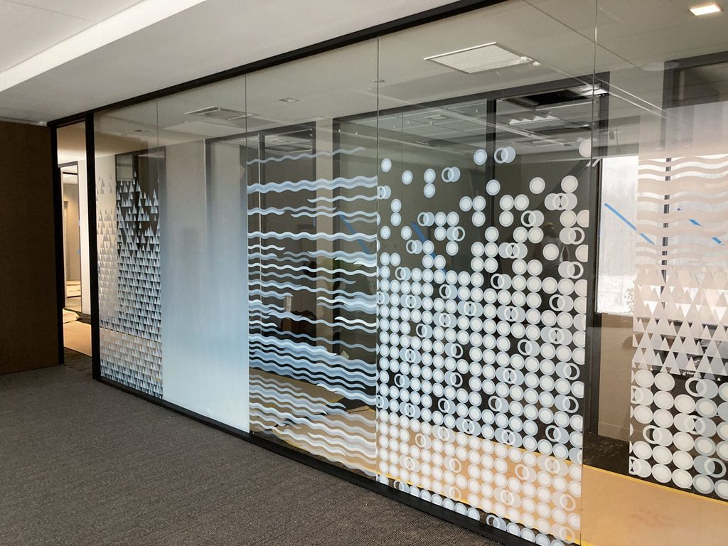 frosted window film Boston
