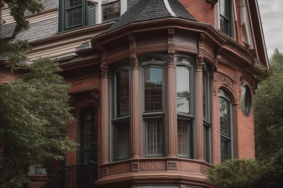Victorian home in Boston with heat control window film, preserved interiors